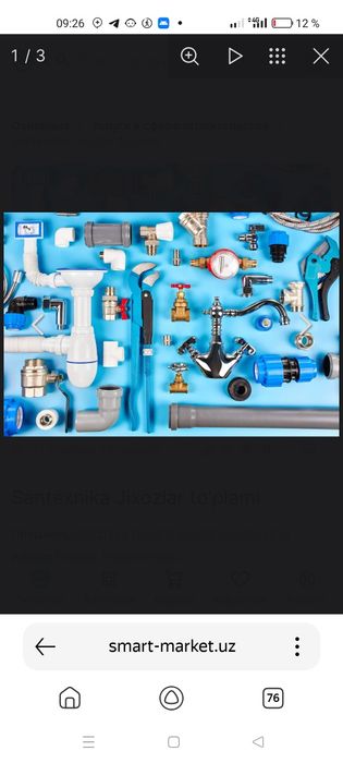 Santexnik xizmati sergeli Услуга сантехника