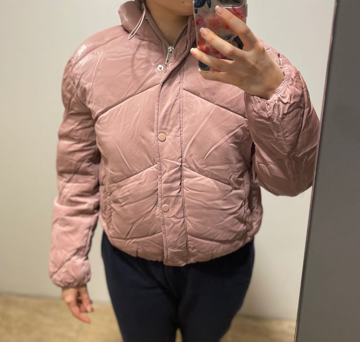 Зимно яке розово