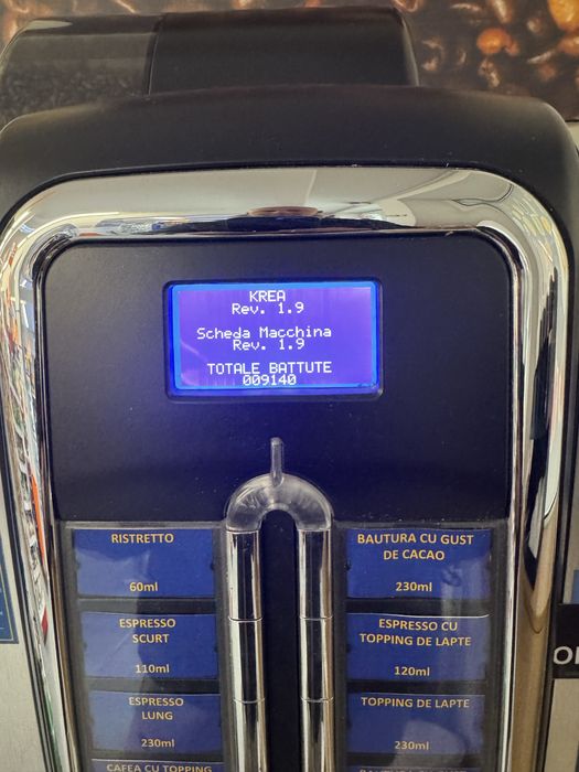 Automat cafea Necta Krea cu sistem de plata