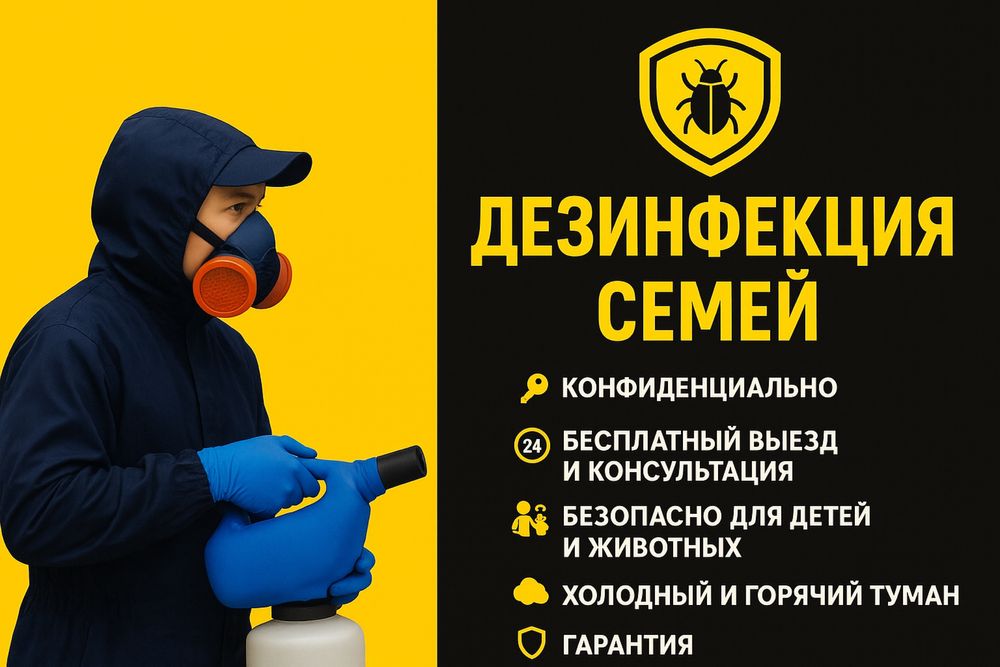 Дезинфекция позвоните прямо сейчас , приходите в наш офис