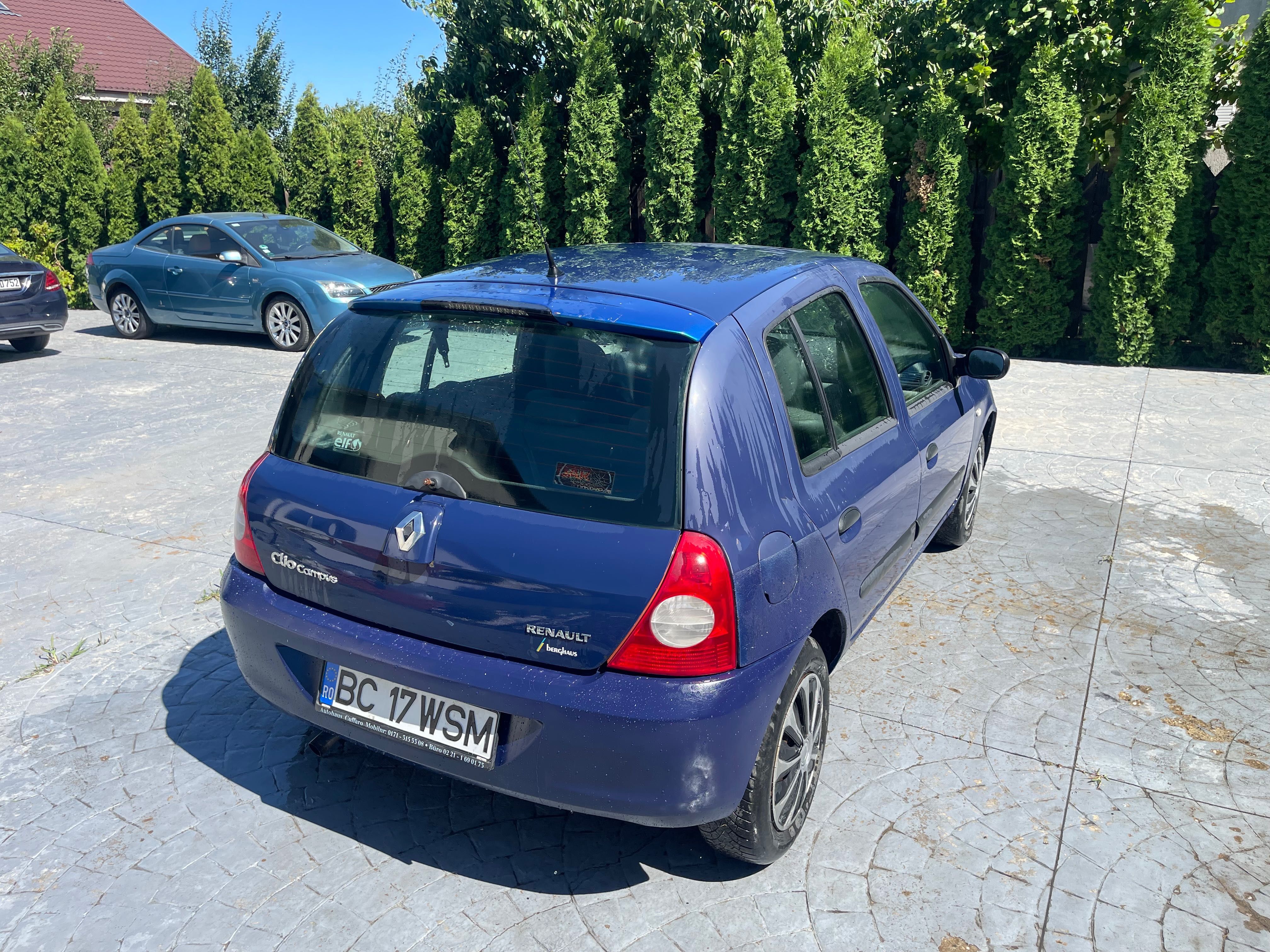 Renault Clio Campus 2006 1.2 benzina / fiscal la zi