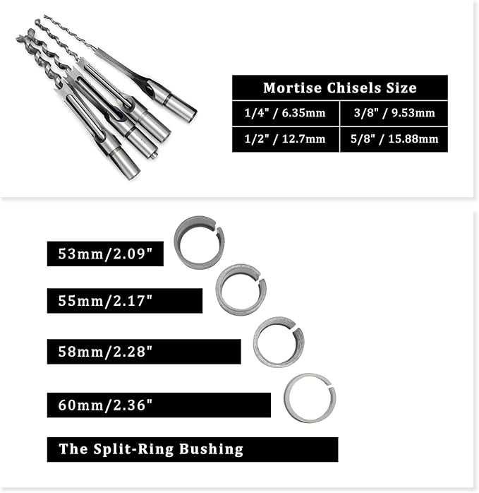 Accesorii pentru masina de găurit cu coloană , mortezare