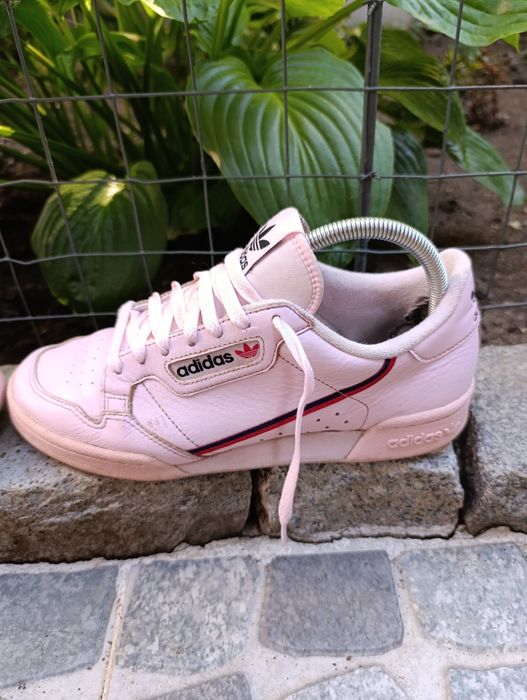 Adidas continental 80 clear pink