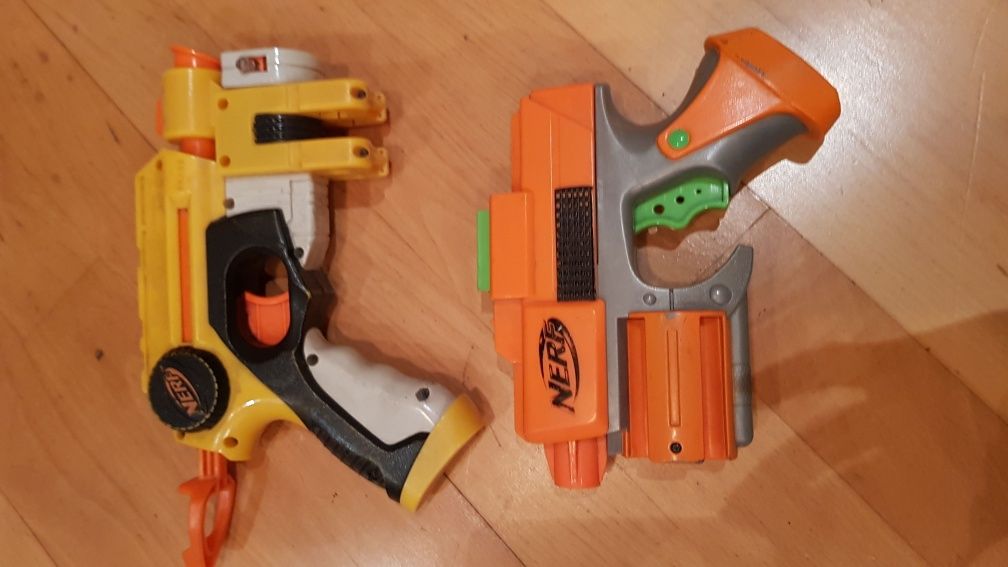 Бластеры NERF с пульками