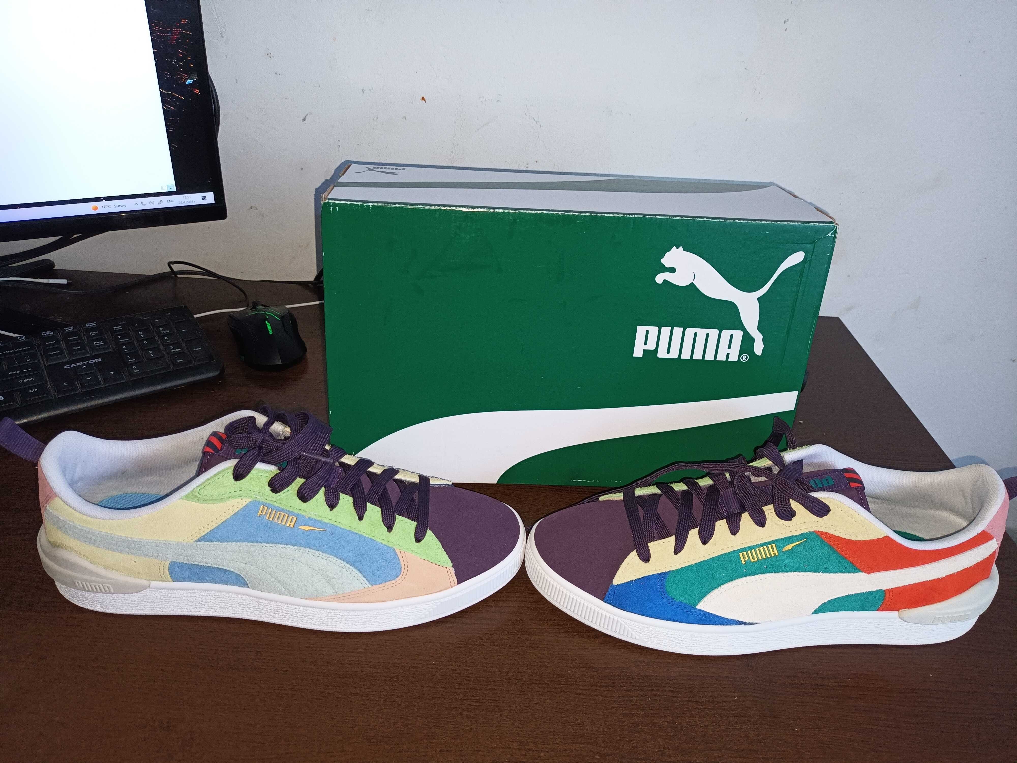 Кецове PUMA SUEDE BLOC WTFormstripe 46