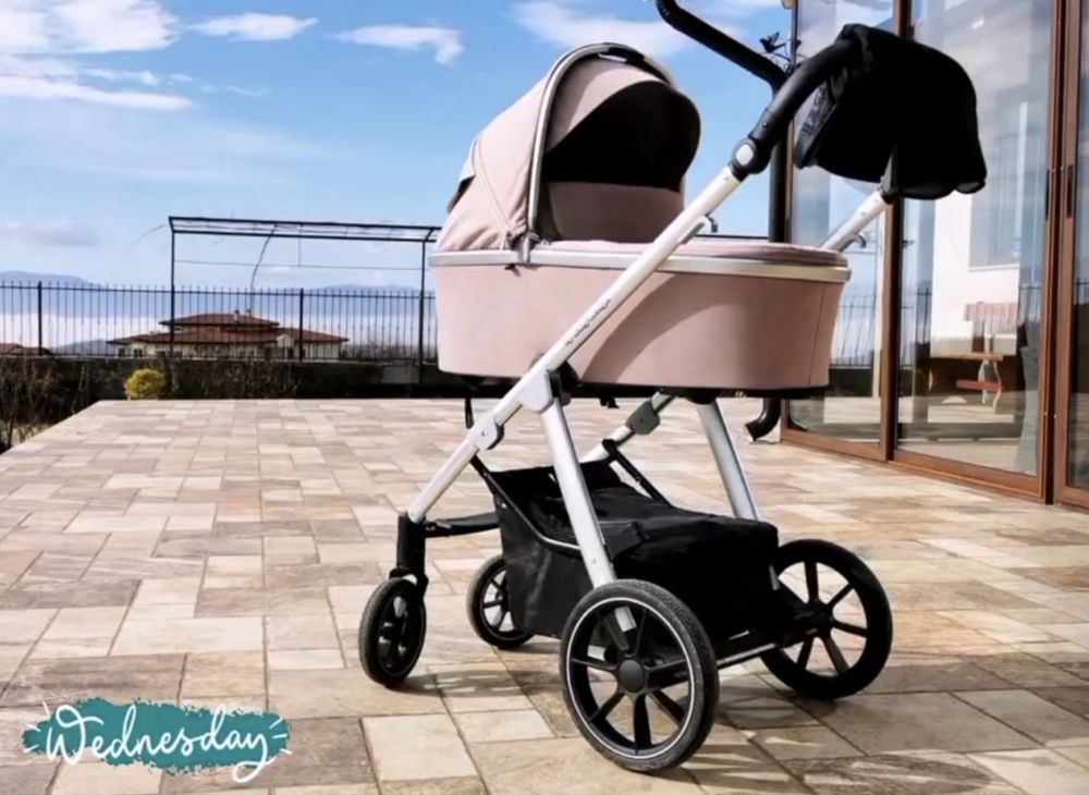 Бебешка количка Bueno - Baby Design - розова