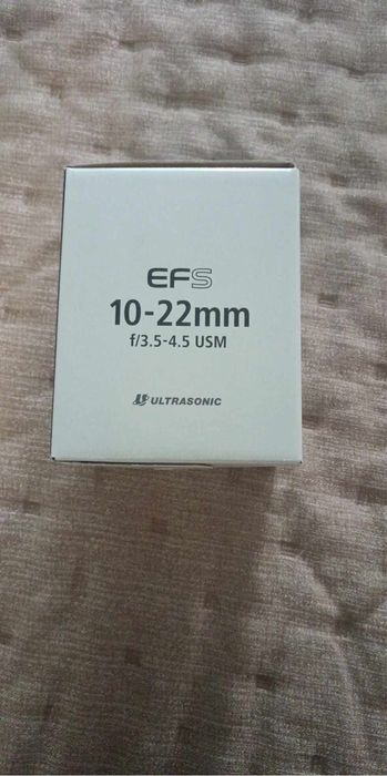 Obiectic canon efs 10-22 mm ultrasonic