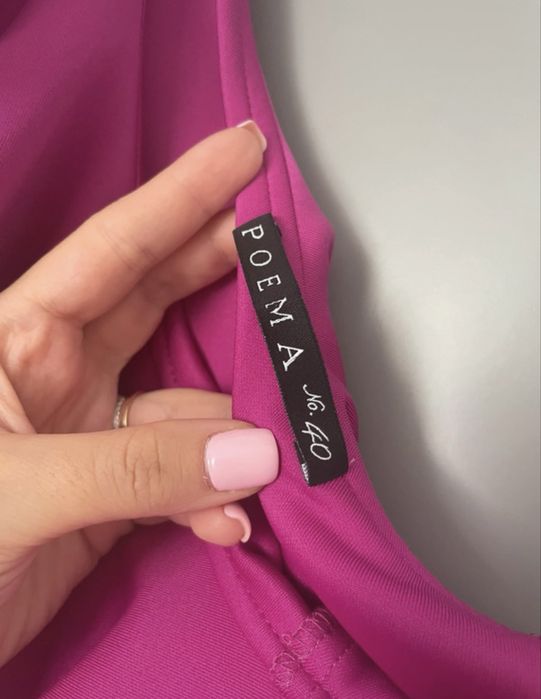 Rochie conica volane Poema, marimea 40