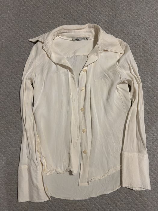 Дамска сатенена риза Зара