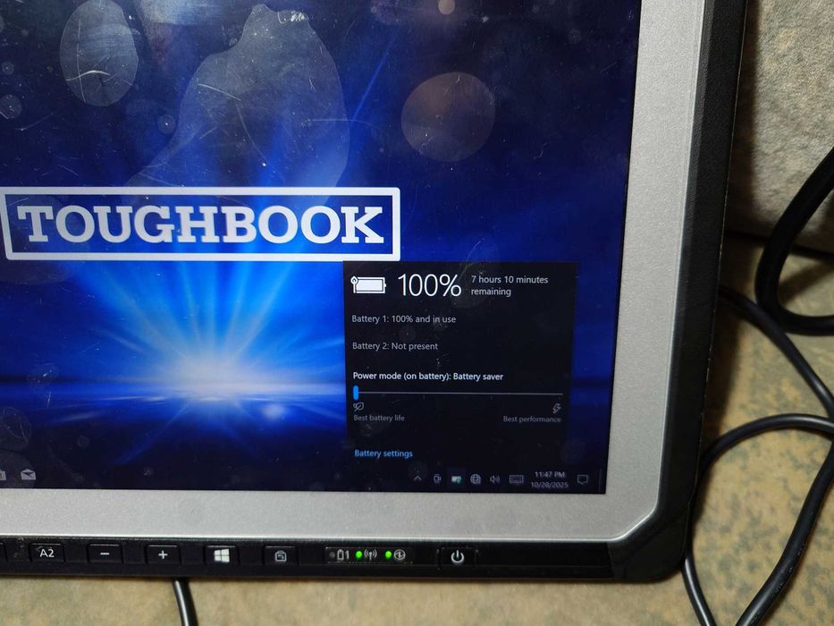 Panasonic CF20 intel I5-7Y57 8gb 256 GB  WLAN diagnoza, 20 ore - teste