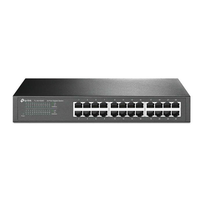 Сетевой коммутатор  TP-Link 	TL-SG1024D 24-Port Gigabit