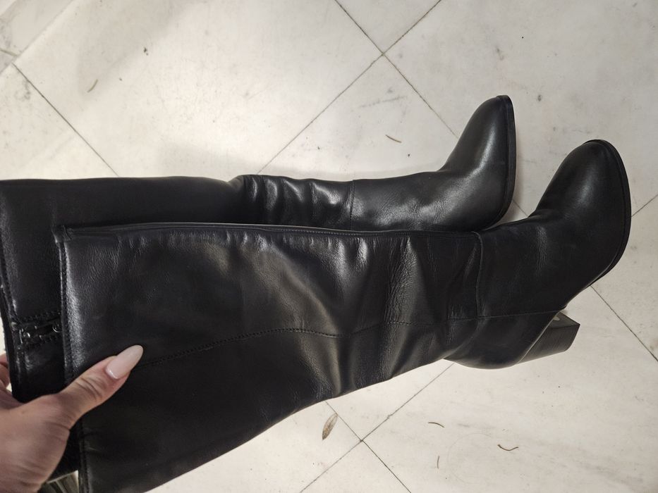 Нови ботуши Reserved от естествена кожа