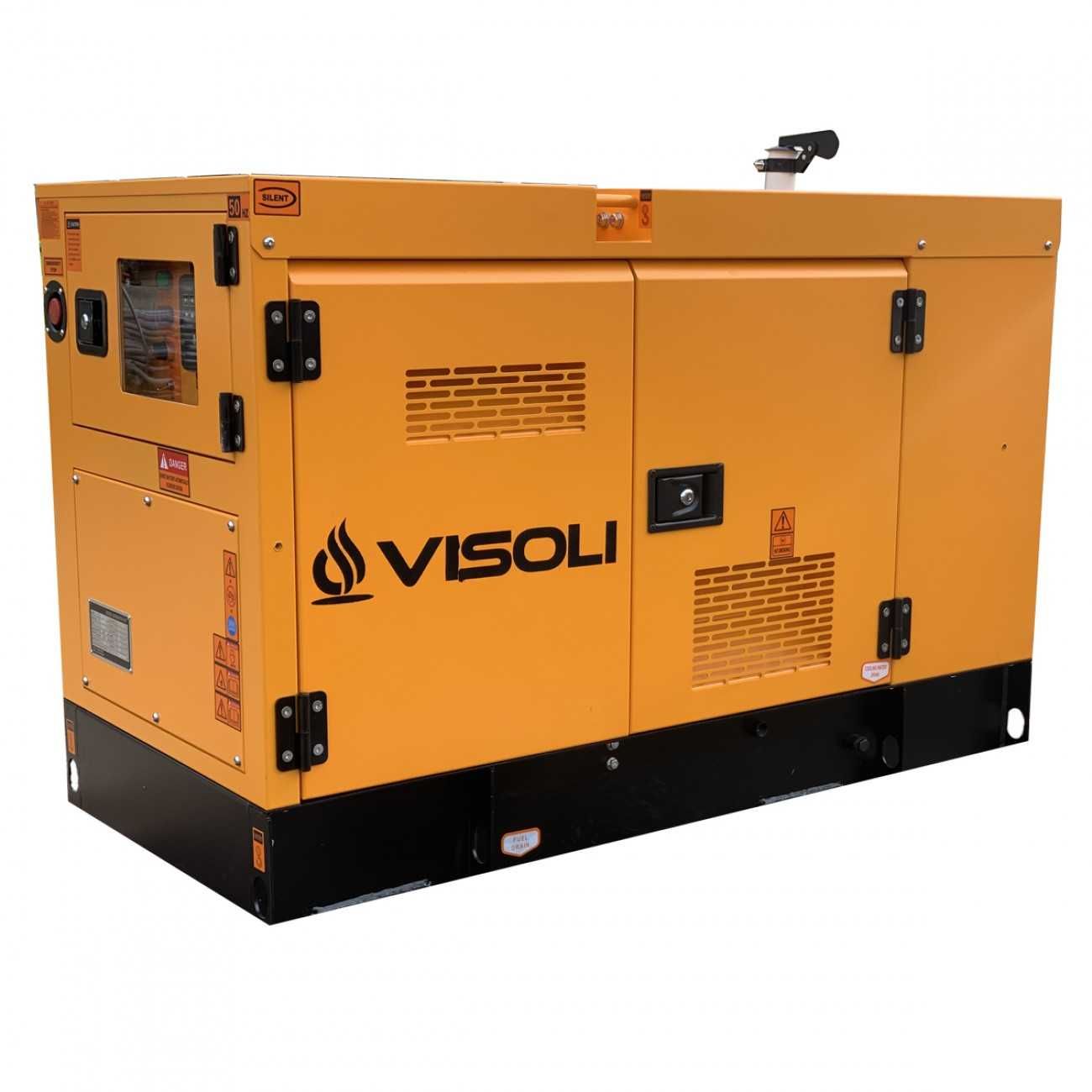 Generator Electric Diesel Visoli™ 20 kVA cu carcasa Insonorizata