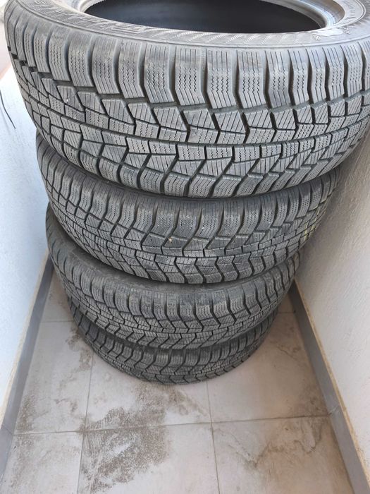 215 60 17 Gislaved Зимни Гуми 4 бр 8мм грайфер