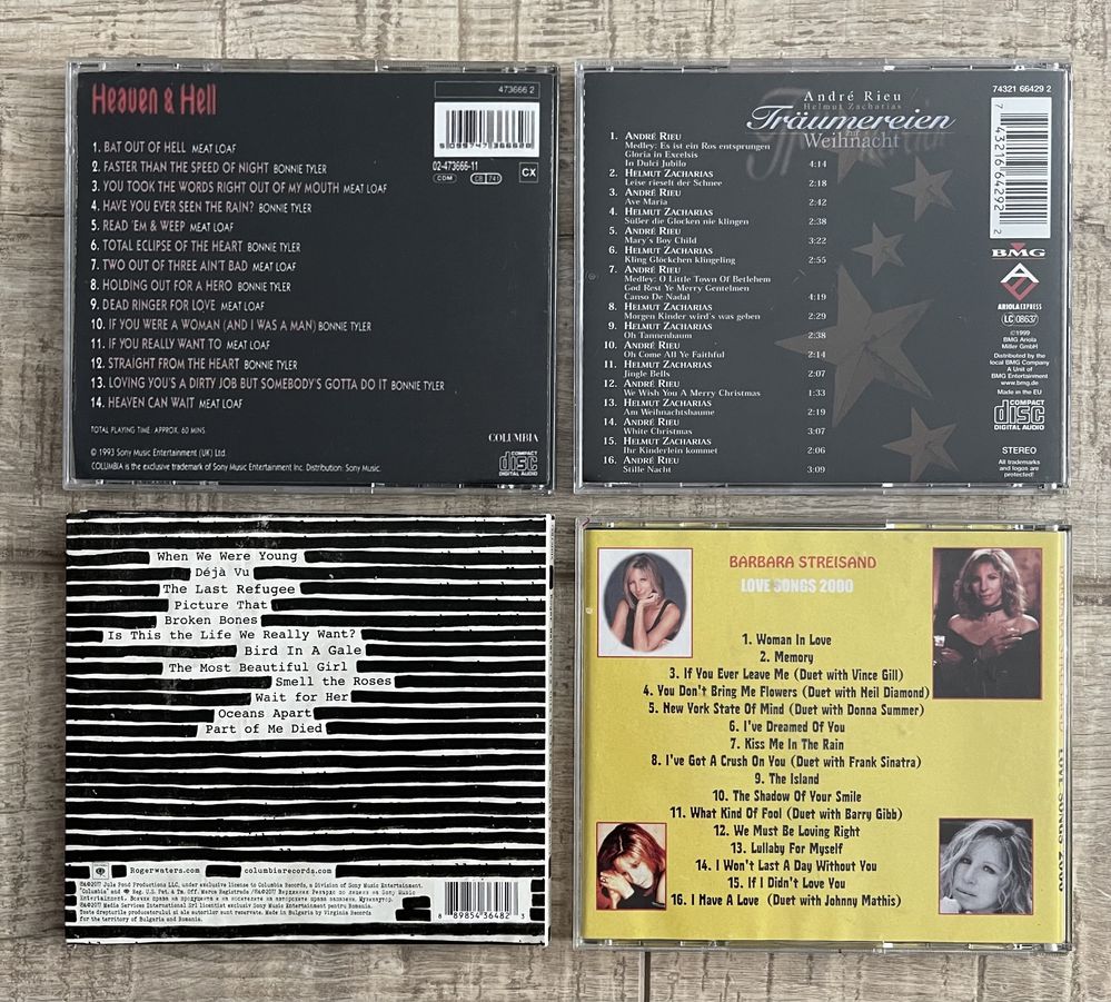 Cd-uri muzica diversa anii 80-90