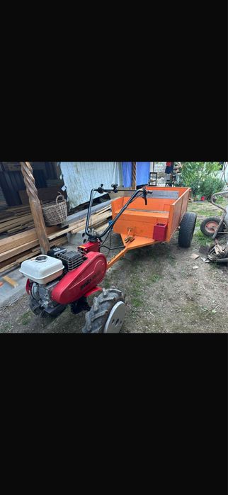 OFERTA : Vand Motocultor SOLO (HONDA GX 160) +Remorca + Accesorii!