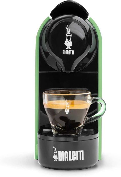 Bialetti Gioia, еспресо машина за алуминиеви капсули, зелена мента