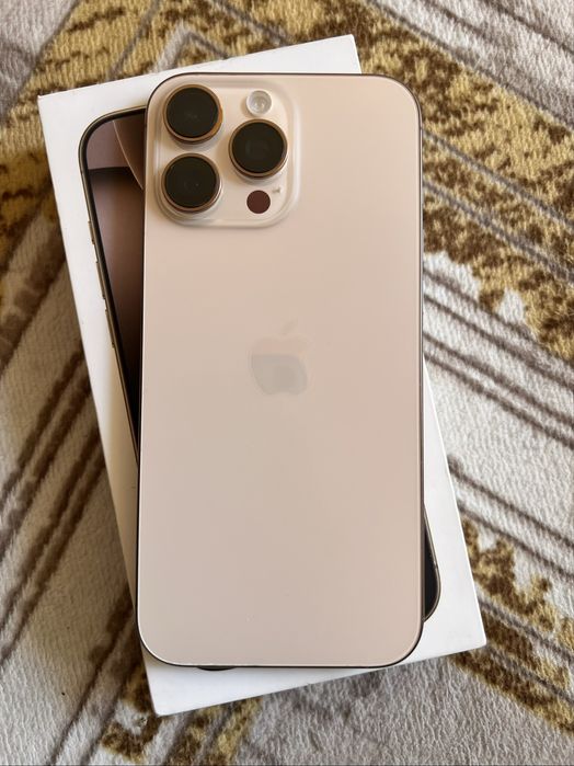 iPhone 16 Pro Max 256GB Desert Titan Sim Karta 935$ Dollar