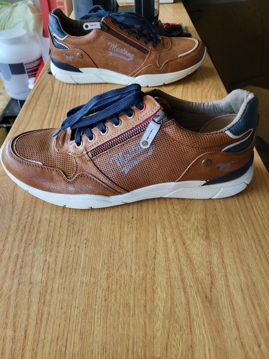 Обувки MUSTANG, размер-43, кафяви