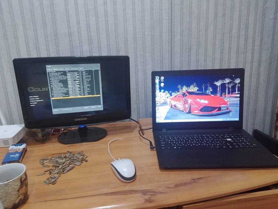 Компьютер + ноутбук