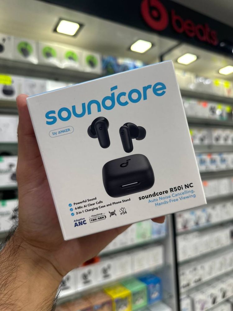 Наушники с шумоподавлением Anker Soundcore R50i NC Bluetooth NEW