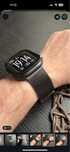 Bratara titan originala neagra apple watch ultra