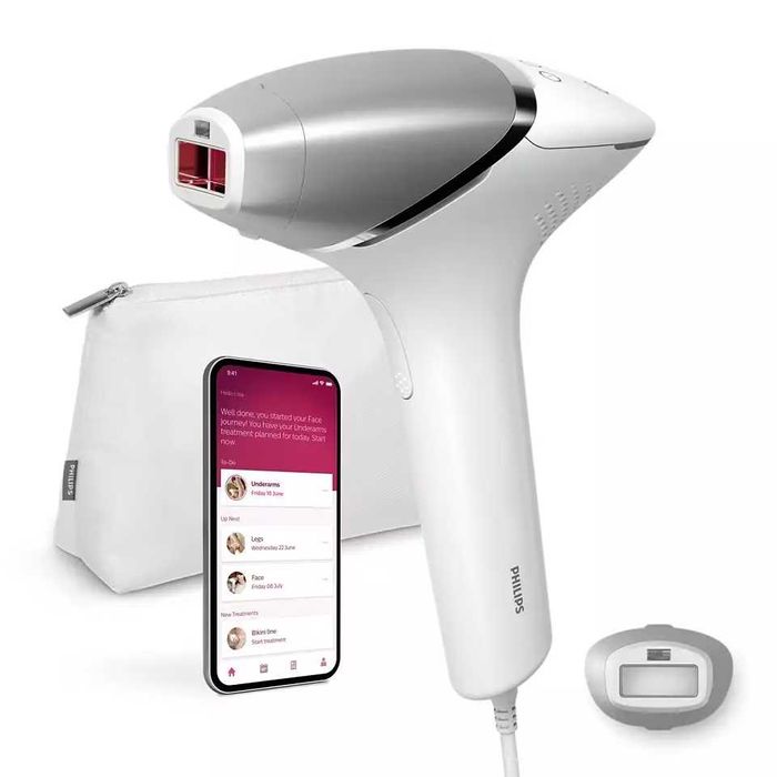 Epilator IPL Philips Lumea Seria 8000 BRI940/00, Senzor Smartskin