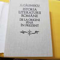 Istoria literaturii Romane de la origini pana in prezent-G.Calinescu