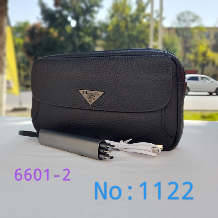 Барсетка c отпечатком пальцев ,портмоне , 66709 No:1126