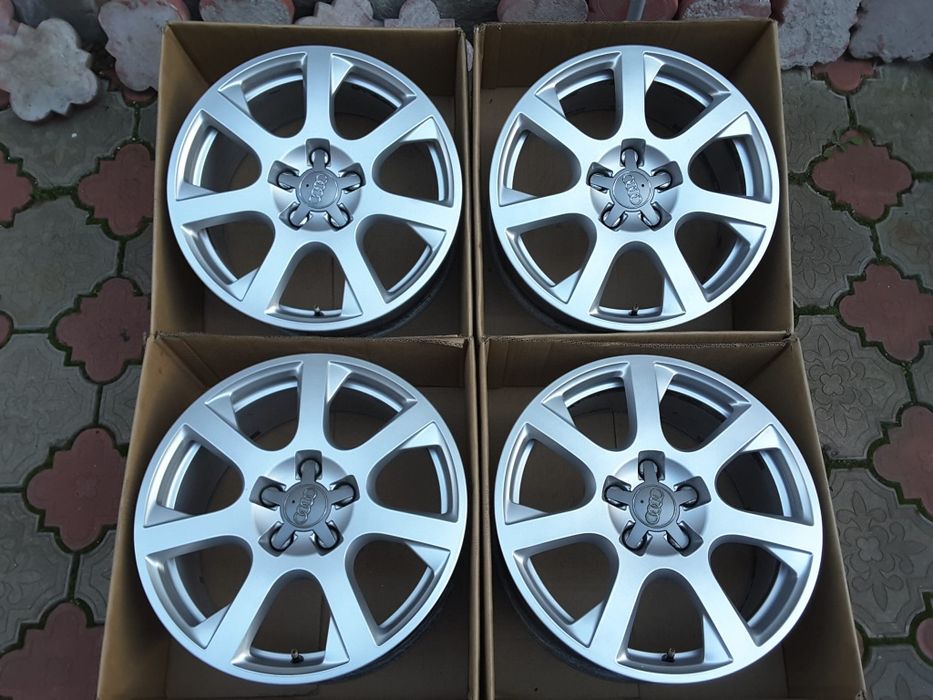 jante aliaj 17; 5x112; originale Audi A6 C7, A6 C8, a4b8, a4b9, Q3, Q5
