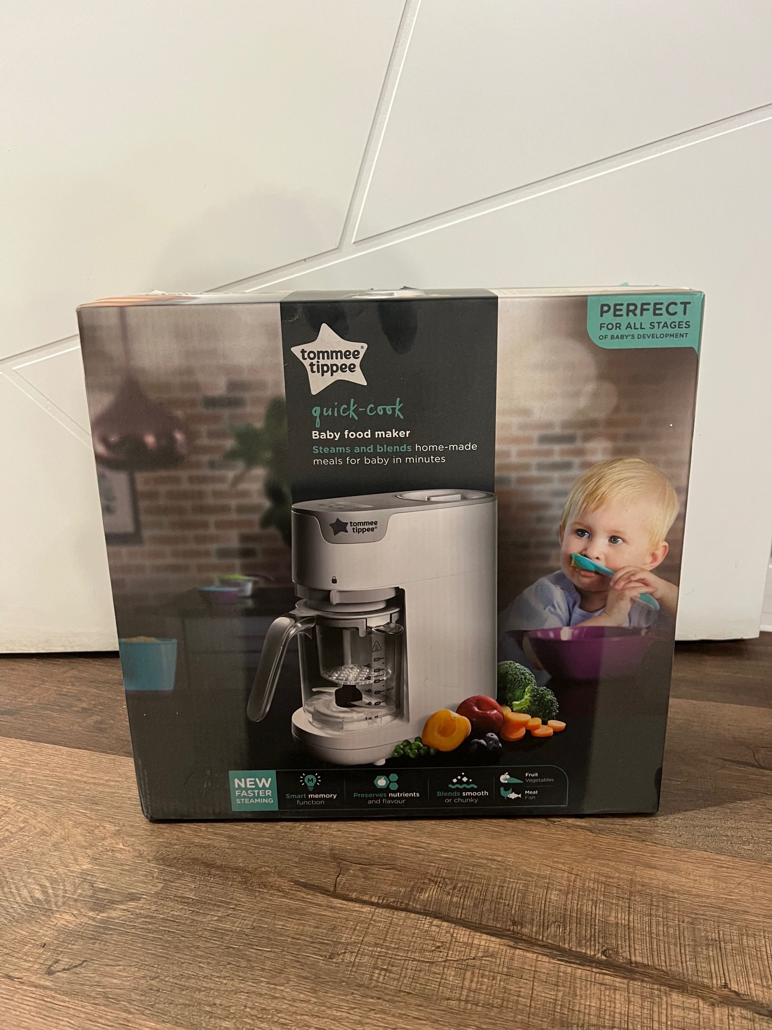 TOMMEE TIPPEE Уред за готвене на пара и блендер QUICK-COOK