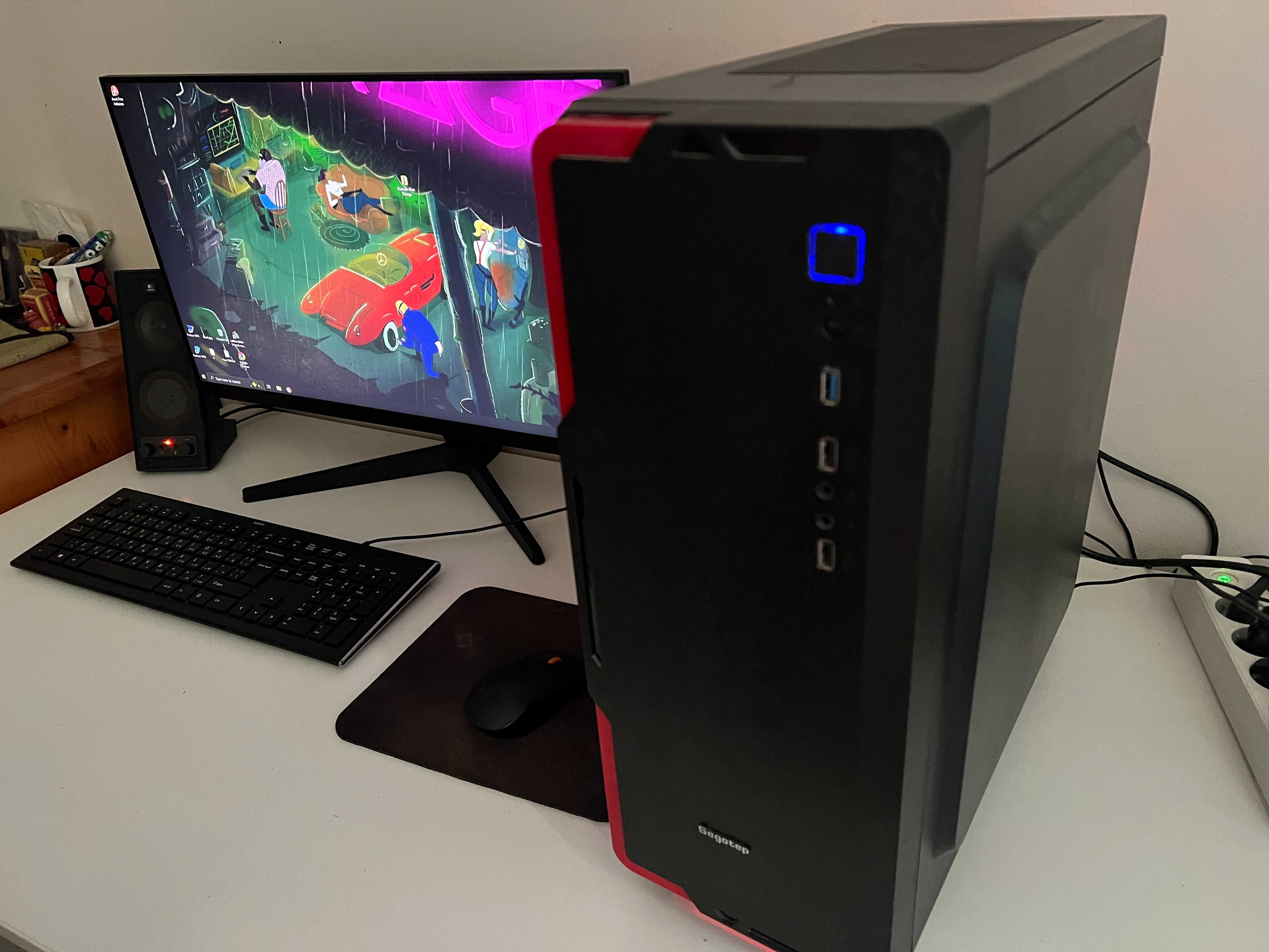 Геймърски/Работен Компютър i3-9100F | RX 570 Series (8 GB) | 16 RAM