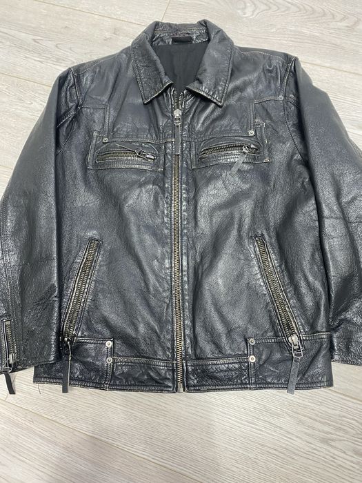 Geaca piele marimea M