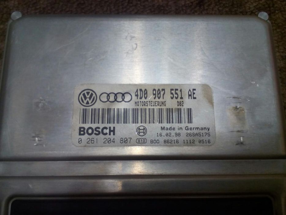 ЭБУ Audi A6, A4; WV B5.