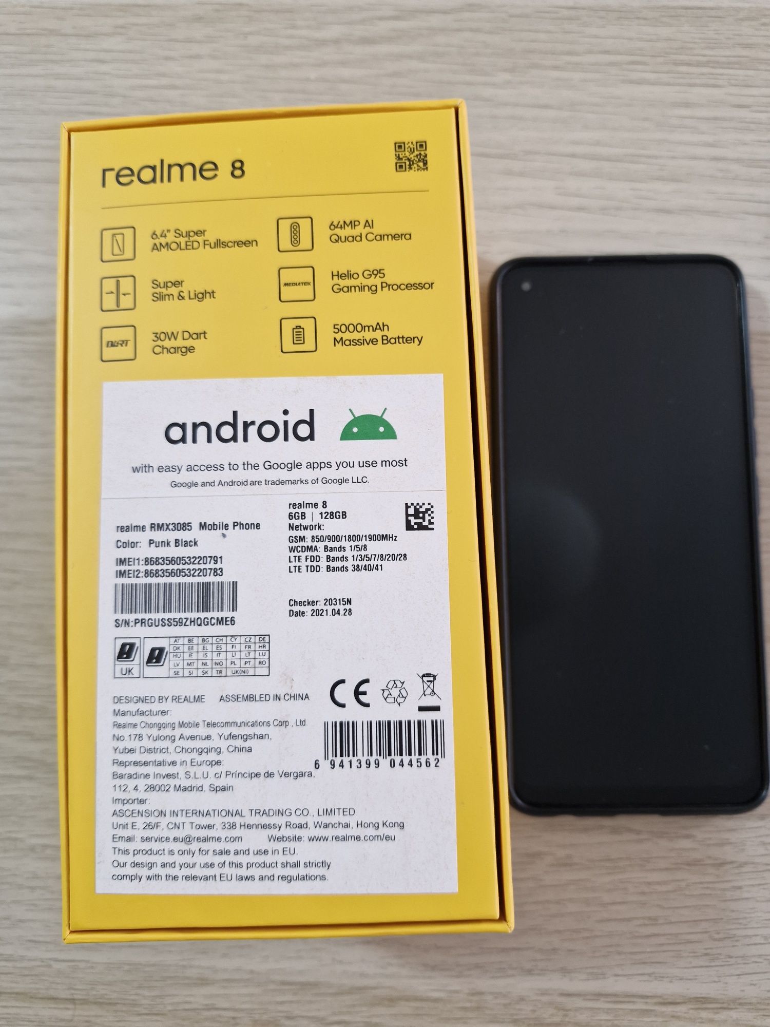 Realme 8 6GB/128GB
