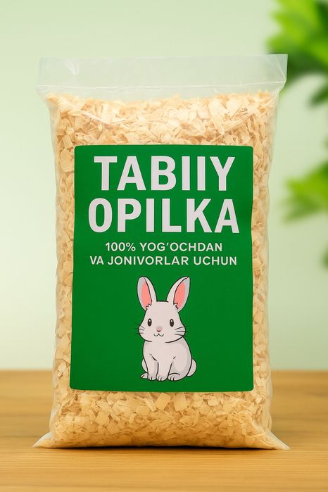 Опилки Натуральные 100% .  Tabiiy opilkalar . 500gr