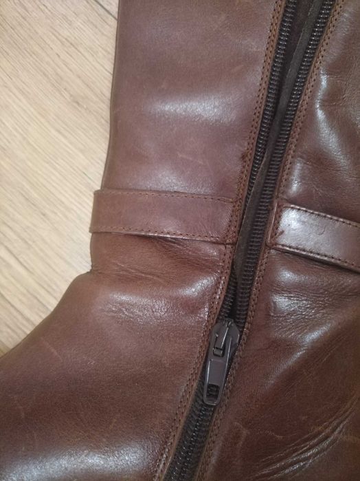 Cizme de piele, marimea 37