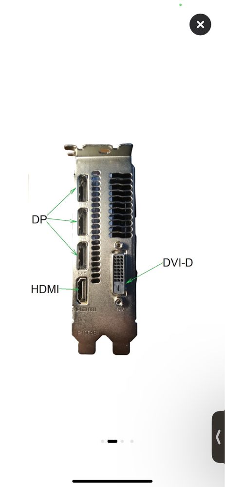 Placa video RX 580 2048SP 8GB GDDR5 256 BIT DVI-D HDMI DP 1 x 6 pini
