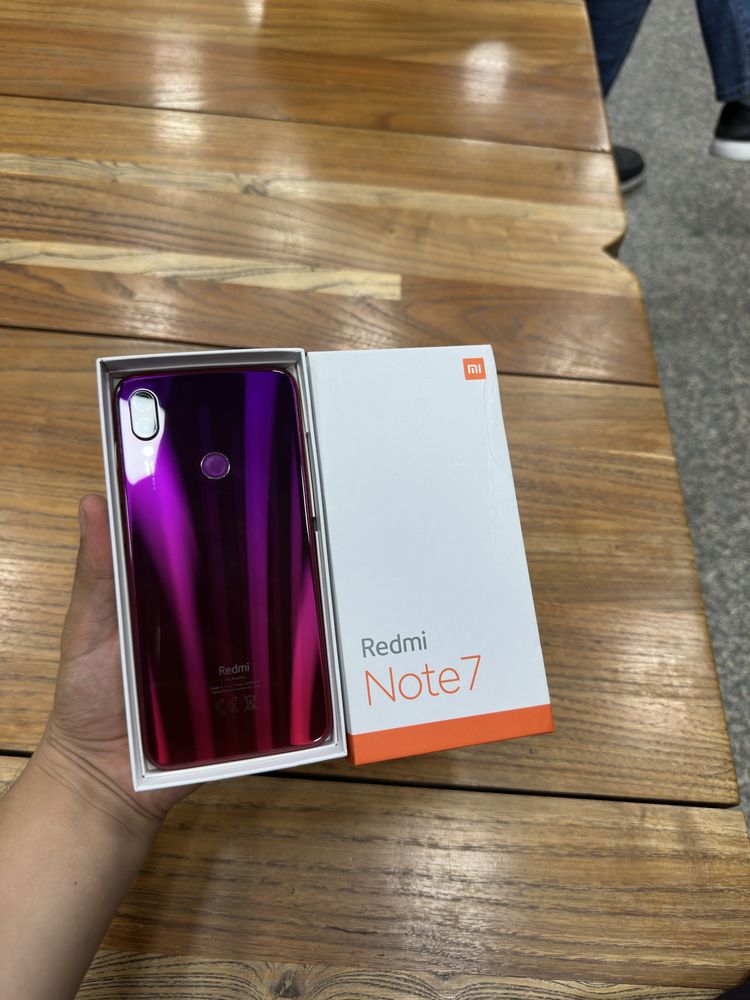 Redmi note 7 4/64gb karopka dakument full komplekt