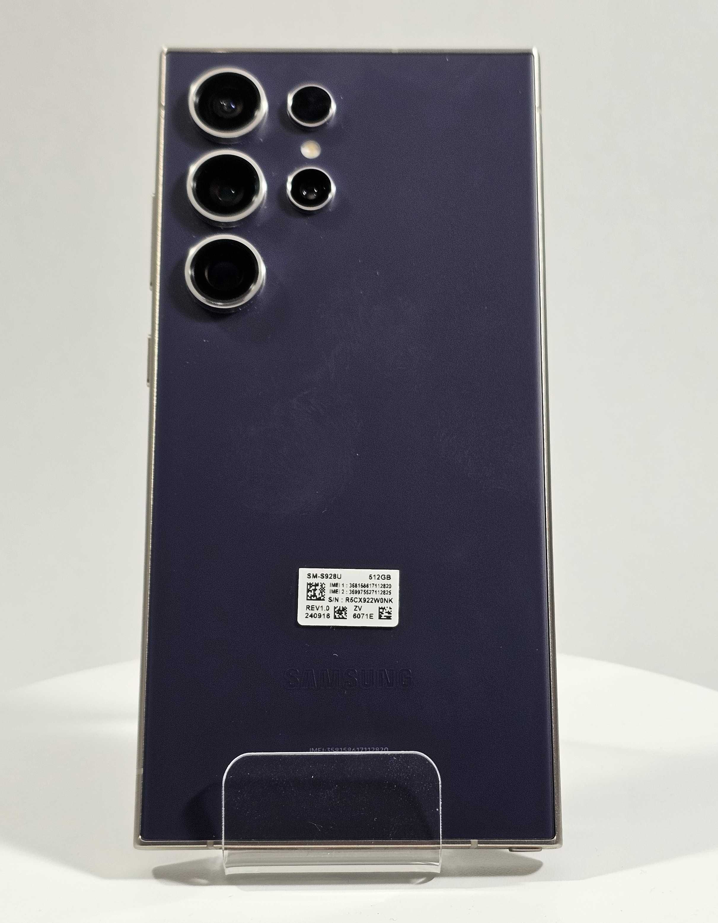 Samsung S24 Ultra 512GB Titanium Violet  Garantie PhoneXpert.ro #12820