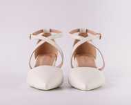 Pantofi dama albi marime 38 noi