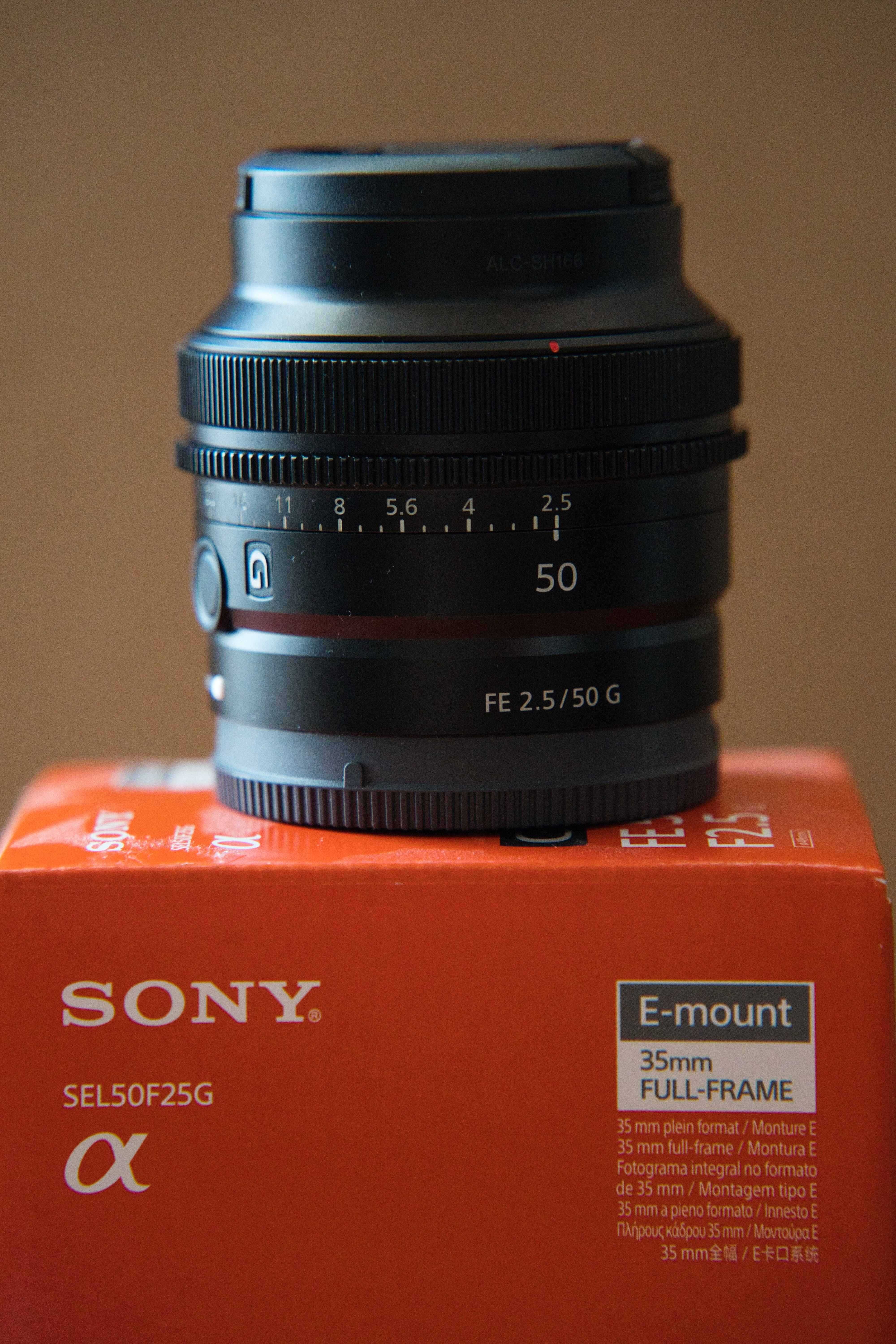 Obiectiv foto Sony FE 50mm F2.5 + filtru ND 2-1000 cadou