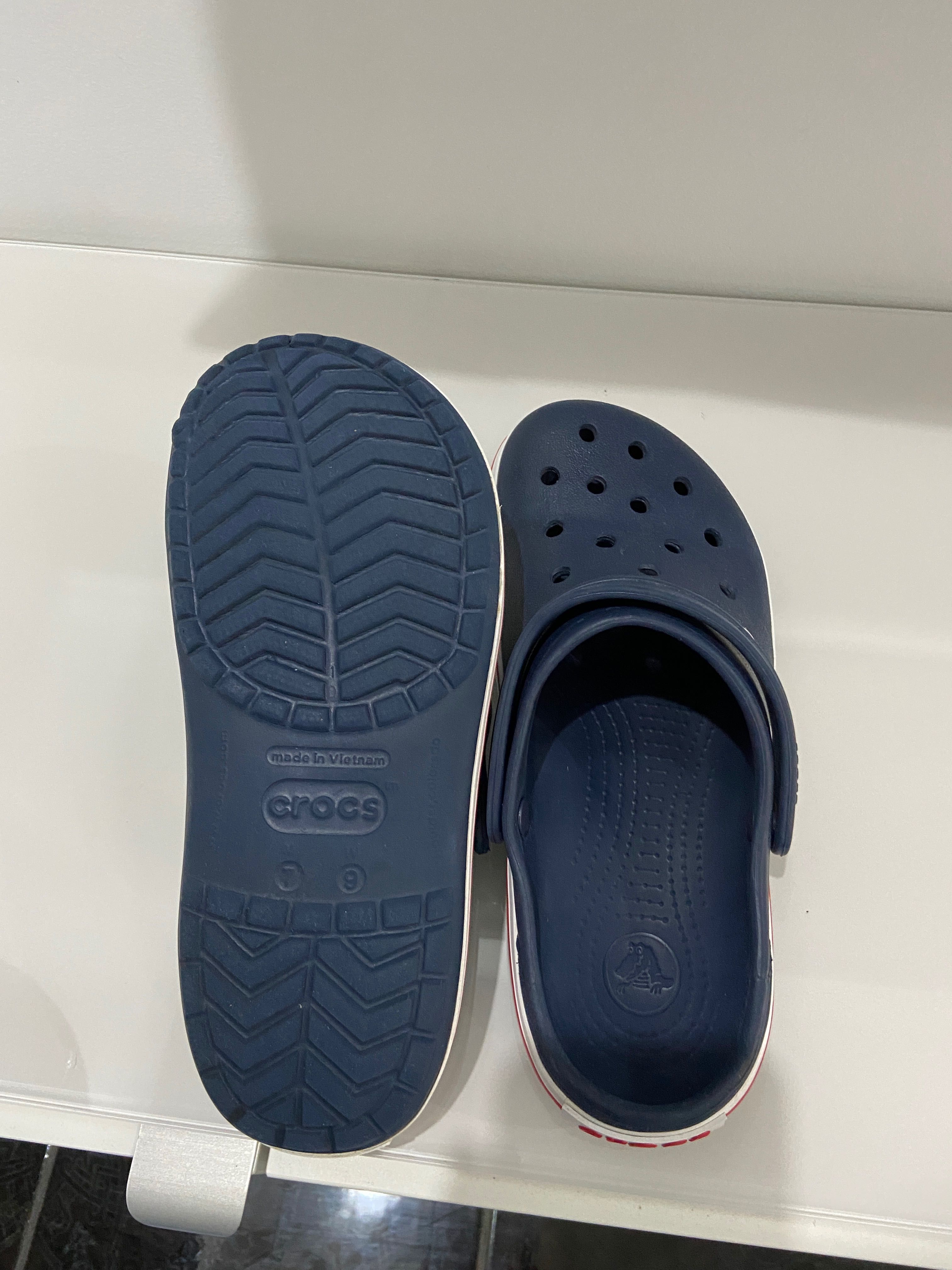 Papuci damă Crocs Crocband 40(M7-W9) 24,6 cm