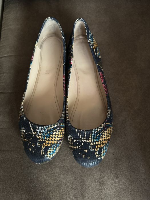 Кожени балетни обувки fellini 38