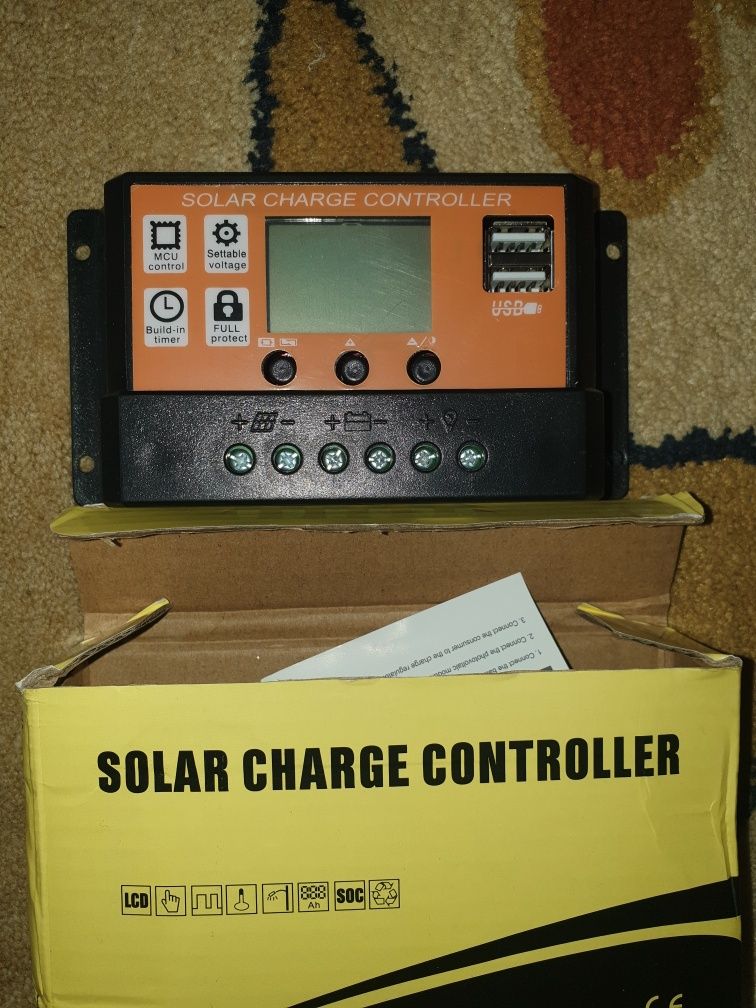 Solar charge controller 30A-100A (pentru panou solar)