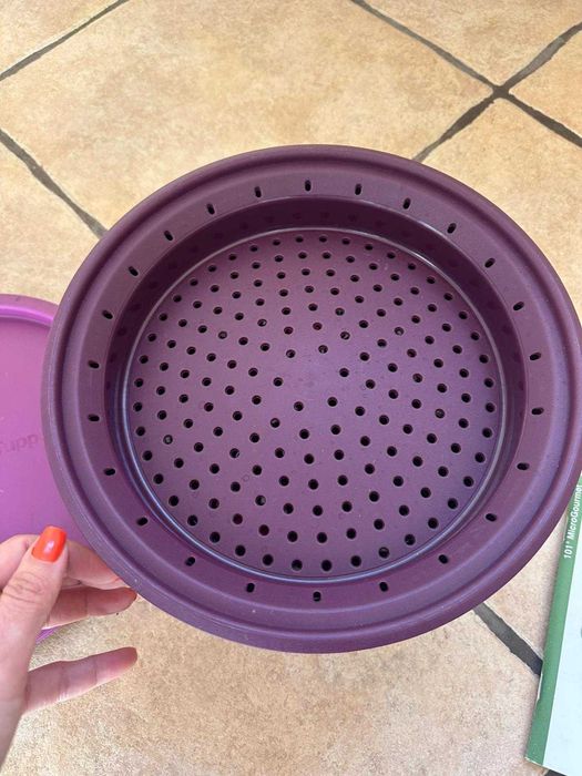 Recipient pentru spălat salata Tupperware Microgourmet