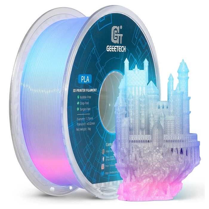 GEEETECH - филаменти PLA Luminous | Glow (FDM)