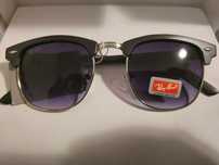 Ochelari de soare Rayban RB Clubmaster, lentila mov