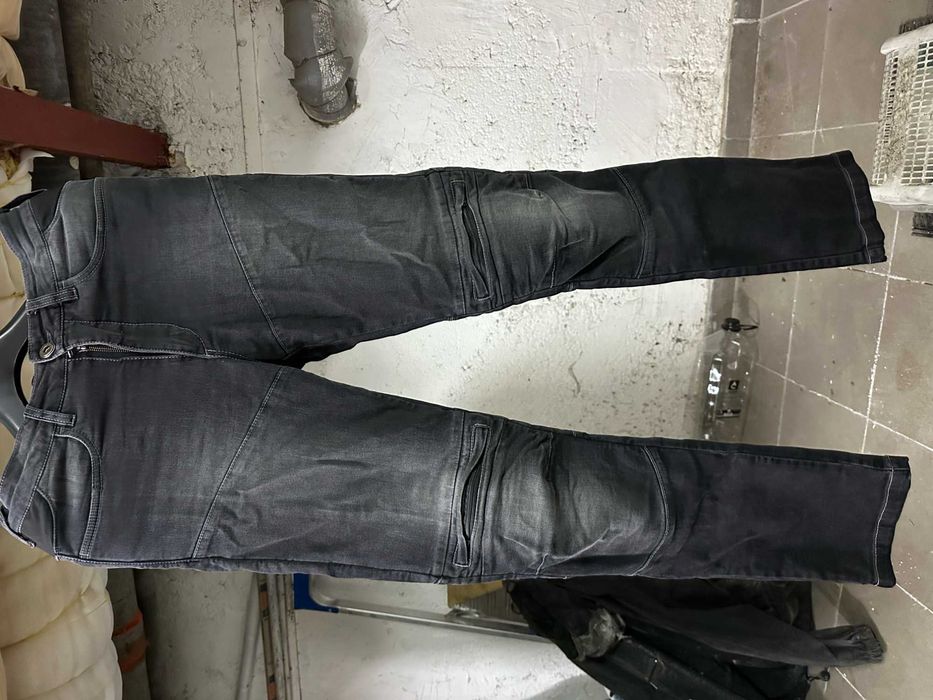 Blugi moto vara City Nomad negri marimea M
