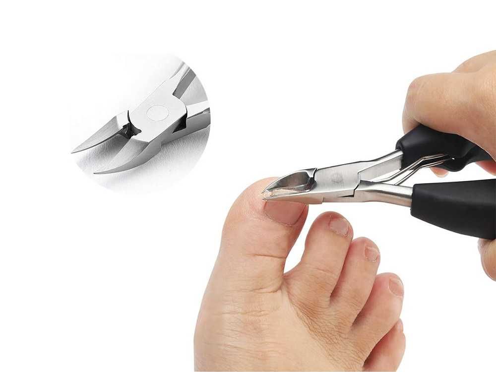 Cleste Profesional pentru Taierea Unghiilor si Cuticulelor din Inox